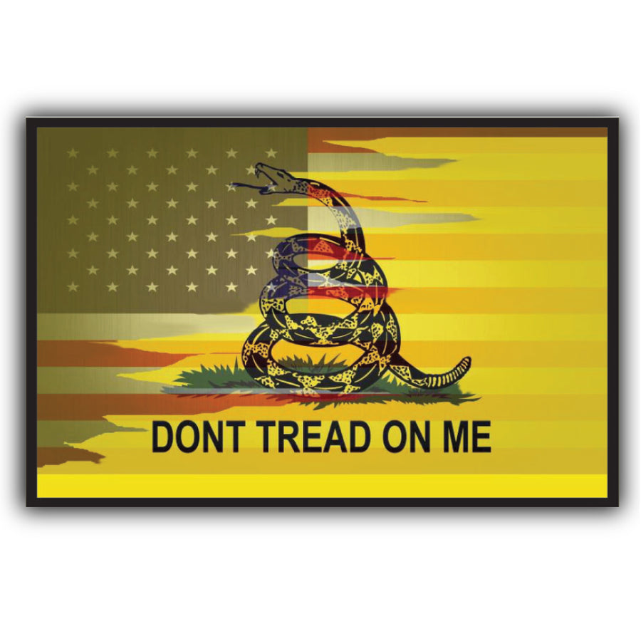 American/Gadsden Flag Sticker