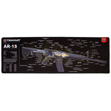AR-15 Cutaway Ultra Premium Gun Cleaning Mat
